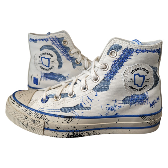 Converse x ADER ERROR Chuck 70 Limited High Top Imperial Blue Sneaker Womens 7.5 - Picture 1 of 12